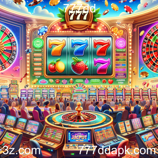 A Emoção dos Jackpot Slots no 777dd